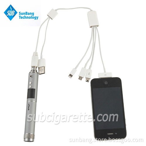 Hottest Torch Function and Power Bank Variable Voltage Ecigarette Etech